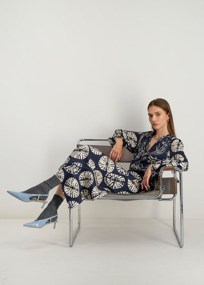 Zoria Printed Tunic in Night from STELLA FOREST at Edito boutique