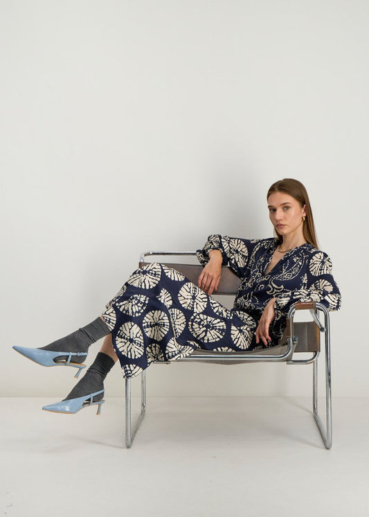 Zoria Printed Tunic in Night from STELLA FOREST at Edito boutique
