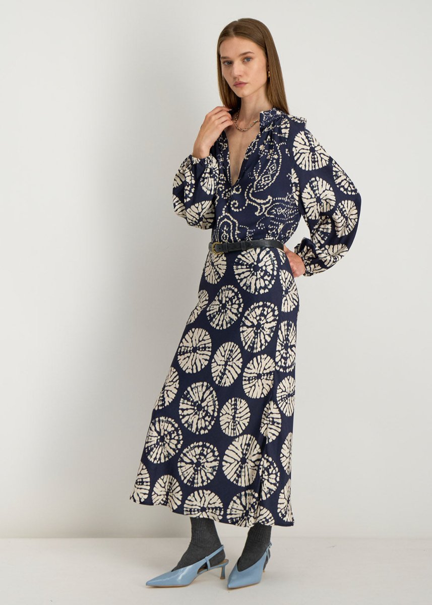 Zoria Printed Tunic in Night from STELLA FOREST at Edito boutique